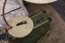 Stalinės antikvarine lempa