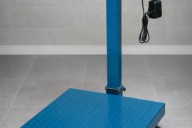 Parduodu pramonines grindines svarstykles TCS-1000kg su Brosberg (Germany) indikatoriumi. Svarstyklė