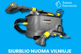 Pigiausia rinkoje siurblio nuoma nuo 10€/d