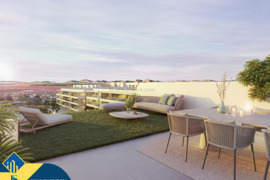 Statomi apartamentai, Alicante provincijoje, Torrevieja mieste, Torreta rajone. 3 kambariai | 77 m² 