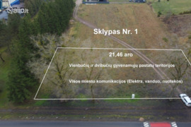 21.46 a sklypas Ukmergės r. sav., Vepriai, Šventosios g.