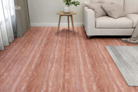 vidaXL Grindų plokštės, 20vnt., raudonos, 1,86m², PVC, prilimpančios