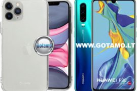 Pearl Jelly dėklai nugarėlės Huawei P30 telefonui WWW.GOTAMO.LT