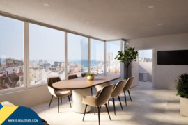 Renovuotas penthouse apartamentas su terasa, Alicante provincijoje, Torrevieja mieste, Playa del Cur