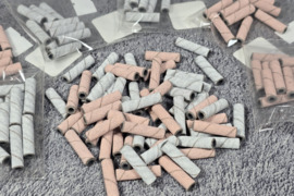 Šlifavimo juostelės nagams Mini Long 180,240 gritų