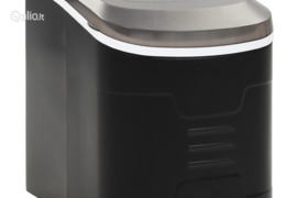 vidaXL Ledukų gaminimo aparatas, juodas, 2,4l, 15kg/24val