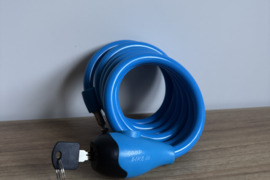 Kaip Nauja Mėlyna Good Bike Dviračio Spyna Su Raktu Tvirta Patvari Kokybiška Praktiška