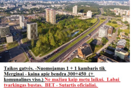 3k.b. yra nuomojami vienas arba du kambariai