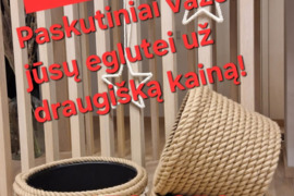 Išskirtiniai, rankomis dekoruoti vazonai – šiluma, jaukumas ir unikalumas jūsų namams, praktiškas, p