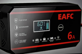 Įkrovėjas Eafc 12v.6a. Naujo Modelio