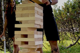 Jenga XXL žaidimas kaladėlių bokštas