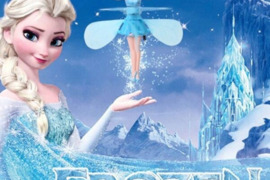 Skraidanti lėlė Elza – magiška pramoga kiekvienai princesei