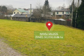 6.0 a sklypas Vilnius, Visoriai, Visorių g.