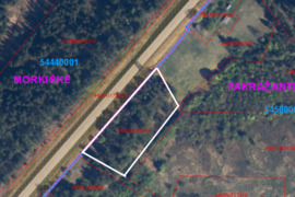 0,65 Ha žemės ūkio paskirties sklypas prie Šiauliai - Kryžkalnis kelio
