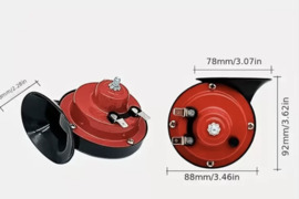 Nauji automobilio garso signalai 2 vnt.