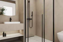 Dušo kabinų durų remontas ir stiklo keitimas