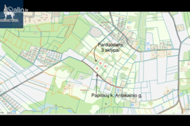 50.0 a sklypas Vilniaus r. sav., Papiškės (Zujūnų sen.)