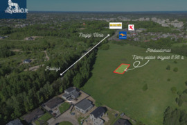 8.98 a sklypas Vilnius, Naujoji Vilnia, D. Zauniaus g.