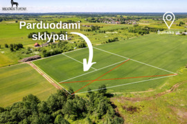 61.35 a sklypas Vilniaus r. sav., Verbuškės