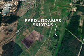 35.34 a sklypas Vilniaus r. sav., Merešlėnai