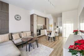 PARDUODAMAS BUTAS, VAIDOTO G, DVIBUČIO TIPO NAME, 2025 m. STATYBOS, PILNAI ĮRENGTAS SU BALDAIS IR BU