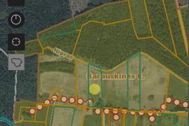 Parduodamas sklypas prie pat miško Barauskinės k., Prienų r.