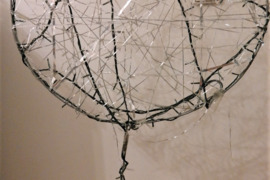 Girlianda ant stovo.