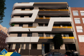 Statomi apartamentai, Alicante provincijoje, Torrevieja mieste, Playa del Cura rajone. 3 kambariai |