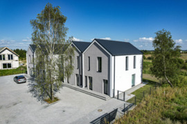 Palangoje parduodamas naujas A++ klasės 4 kambarių namas