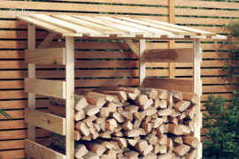 vidaXL Pergolė su stogeliu, 100x90x100cm, impregnuota pušies mediena