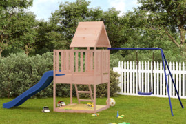 vidaXL Lauko žaidimų aikštelės komplektas, douglas eglės masyvas