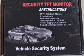 5 colių TFT-LCD monitorius  Magnetolos