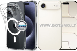 MagSafe Jelly dėklas nugarėlė su apsauga kamerai Apple iPhone Air