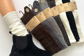 Kojinės šiltos ilgos su kašmyru