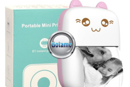 Žaismingas nešiojamas termo spausdintuvas FunCat (Bluetooth)