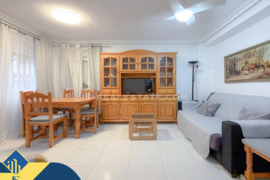 Apartamentas netoli jūros, Alicante provincijoje, Torrevieja mieste, Playa de los Locos rajone. 3 ka