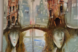 Parduodami dailininko A. Venslausko paveikslai