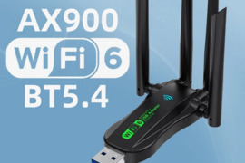 2 in 1 / WiFi 6 + Bluetooth 5.4 Usb 3.0 adapteris