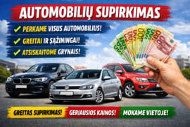 Automobiliu supirkimas