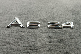 AUDI A6, Logotipas / Emblema, A6 2.4, 4D0853741, 4A9853741B