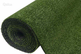vidaXL Dirbtinė žolė, žalios spalvos, 1x25m, 7/9mm