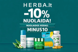 10% nuolaidos kodas HERBA.lt