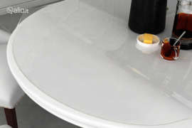 vidaXL Stalo apsauga, permatoma, 70cm skersmens, 1,6mm, PVC