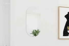 vidaXL Veidrodis, 60x30cm, stiklas