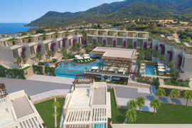 Prabangūs apartamentai prie jūros MALIBU komplekse, Esentepe, Šiaurės Kipras