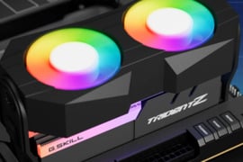 RAM Desktop Dual Fan 4pin Rgb atminties aušintuvas