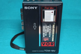 Sony tcm-19v cassette recorder