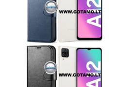 Diary Mate dėklai-knygutės Samsung Galaxy A12 / M12 WWW.GOTAMO.LT