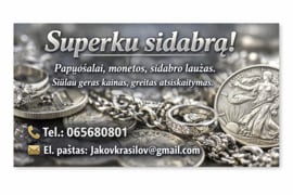 Superku auksą, sidabrą, įvairius papuošalus ir jų laužą. Sąžiningos kainos, greitas atsiskaitymas.  
