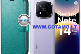 Diary Mate dėklas-knygutė Xiaomi Redmi Note 14 Pro Plus 5G